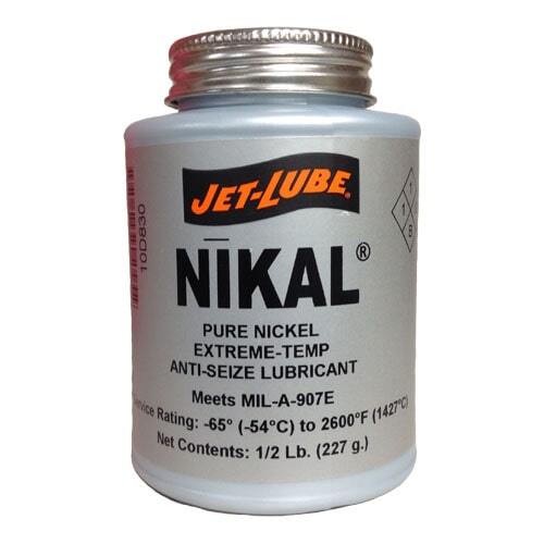JETLUBENIKAL Jet Lube, Nikal, Pure Nickel Extreme-Temp Anti-Seize Lubricant, Meets MIL-A-907E, (#13602)